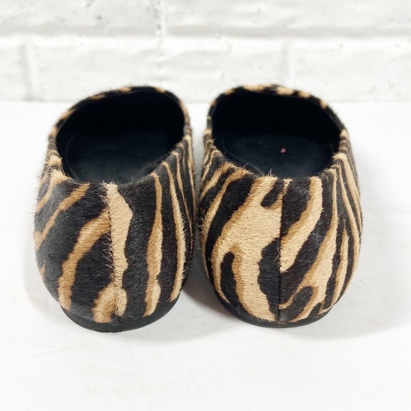 GIBSON LATIMER Animal Print Calf Hair Flats - Picture 4 of 10